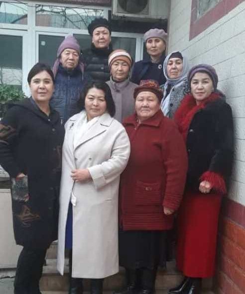 Информационная встреча с председателями женских советов Кара-Суйского района Ошской области.