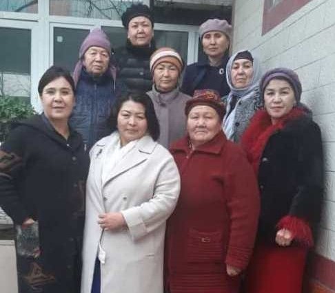 Информационная встреча с председателями женских советов Кара-Суйского района Ошской области.